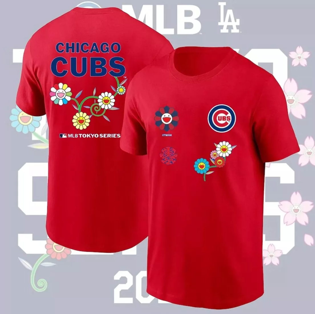 Men Chicago Cubs blank red 2025 MLB T shirts
